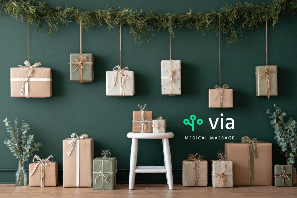 holiday gift guide via medical massage