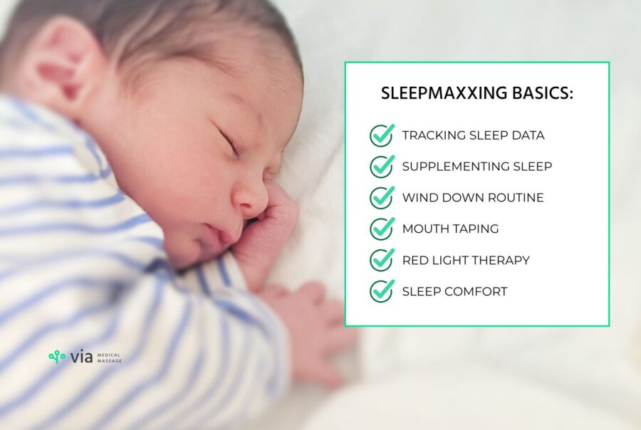 sleepmaxxing like a baby